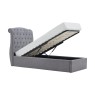 Rosalie Fabric Ottoman Storage Bed Frame in Light Grey Rosalie Fabric Ottoman Storage Bed Frame in Light Grey