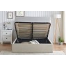Rosalie Fabric Ottoman Storage Bed Frame in Natural Rosalie Fabric Ottoman Storage Bed Frame in Natural