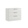 Maysons Furniture Milly High-Gloss 3 Drawer Chest of Drawers