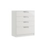 Milly High-Gloss 4 Drawer Chest of Drawers with Deep Drawer Milly High-Gloss 4 Drawer Chest of Drawers with Deep Drawer