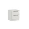 Milly High-Gloss 2 Drawer Bedside Table Milly High-Gloss 2 Drawer Bedside Table