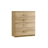 Maysons Furniture Malena 4 Drawer Chest of Drawers with Deep Drawer