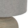 Baslow Etched Grey Large Ceramic Lamp with Shade Baslow Etched Grey Large Ceramic Lamp with Shade