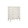 Vida Living Marlow Medium Chest of 5 Drawers