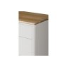 Vida Living Marlow Wide Chest of 7 Drawers in Cashmere Oak and Taupe Vida Living Marlow Wide Chest of 7 Drawers in Cashmere Oak and Taupe