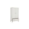 Vida Living Marlow 2 Door Wardrobe in Cashmere Oak and Taupe