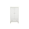 Vida Living Marlow 2 Door Wardrobe in Cashmere Oak and Taupe Vida Living Marlow 2 Door Wardrobe in Cashmere Oak and Taupe