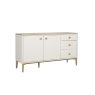Vida Living Marlow Large Sideboard in Cashmere Oak and Taupe