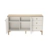 Vida Living Marlow Large Sideboard in Cashmere Oak and Taupe Vida Living Marlow Large Sideboard in Cashmere Oak and Taupe
