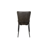 Baker Furniture Ella Dark Grey PU Leather Occasional Dining Chair
