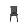 Ella Dark Grey PU Leather Occasional Dining Chair (Pair) Ella Dark Grey PU Leather Occasional Dining Chair (Pair)