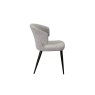 CLEARANCE - Belle Boucle Grey Fabric Occasional Dining Chair CLEARANCE - Belle Boucle Grey Fabric Occasional Dining Chair