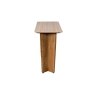 Eden Mango Wood Console Table with Travertine Tops Eden Mango Wood Console Table with Travertine Tops