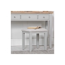 Kettle Interiors Eton Painted Grey Oak Dressing Table Stool