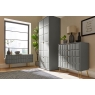 Welcome Furniture 4 Drawer Chest of Drawers with Cube Panel Design