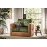 Alexander & James Alexander & James Quinn Leather & Fabric Mix Snuggler Chair
