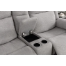Sofa Source Ireland Ellena Plush Silver 2 Seater Recliner Sofa with Storage