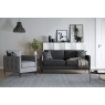 Buoyant Wales Fabric Side-Buttoned 4 Seater Sofa