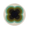 Orla Kiely Sunflower Olive Rug Orla Kiely Sunflower Olive Rug