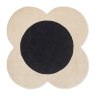 Orla Kiely Flower Spot Ecru/Black Rug Orla Kiely Flower Spot Ecru/Black Rug