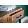 CFL Boston Reclaimed Wood Industrial Console Table