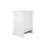 Providence Painted White 3 Drawer Bedside Table Providence Painted White 3 Drawer Bedside Table