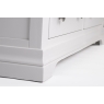 CFL Providence Warm White 3 Over 4 Drawer Chest of Drawers