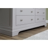 CFL Providence Pebble Grey 3 Over 4 Drawer Chest of Drawers
