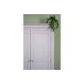 Providence Painted Grey Double Wardrobe with Storage Drawer Providence Painted Grey Double Wardrobe with Storage Drawer