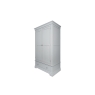 CFL Providence Pebble Grey Double Wardrobe with Storage Drawer