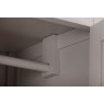 Providence Painted Grey Double Wardrobe with Storage Drawer Providence Painted Grey Double Wardrobe with Storage Drawer