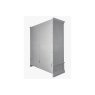 Providence Painted Grey Triple Wardrobe with Storage Drawers Providence Painted Grey Triple Wardrobe with Storage Drawers