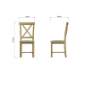 Kettle Interiors Oak City - Milan Oak Dining Chair