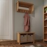 Oak City - Milan Oak Hall Bench Coat Hanger Top Oak City - Milan Oak Hall Bench Coat Hanger Top