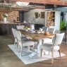 Kettle Interiors Classic Farmhouse 1.6 to 2.1m Extending Dining Table