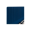 Kettle Interiors Trend Bedframe with Panelled Headboard in Velvet Royal Blue