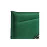 Kettle Interiors Trend Ottoman Storage Bedframe with Padded Headboard in Velvet Green