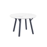 1.1m Round Marble Dining Table