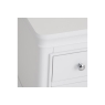Kettle Interiors Chateau Warm White Small 2 Drawer Bedside Table