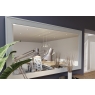 Kettle Interiors Smoked Oak Painted Grey Large Wall Mirror