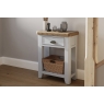 Kettle Interiors Smoked Oak Painted Grey Telephone Table