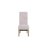 Kettle Interiors Scroll Back Dining Chair in Natural