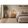 Reed Mango Wood & Marble 2 Drawer Bedside Table Reed Mango Wood & Marble 2 Drawer Bedside Table