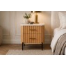 Reed Mango Wood & Marble 2 Drawer Bedside Table Reed Mango Wood & Marble 2 Drawer Bedside Table