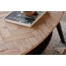 Baker Furniture Frankfurt Reclaimed Wood Coffee Table