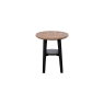 Baker Furniture Frankfurt Reclaimed Wood Lamp Table
