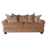 Buoyant Nelson Fabric 3 Seater Pillow Back Sofa