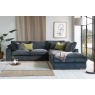 Bounty Full Circle 4 Seater Corner Chaise Sofa & Footstool