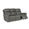 Ross Leather Electric Recliner 3 Seater Sofa Ross Leather Electric Recliner 3 Seater Sofa