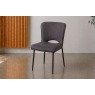 Maya Linen Dining Chair in Dark Grey (Pair) Maya Linen Dining Chair in Dark Grey (Pair)